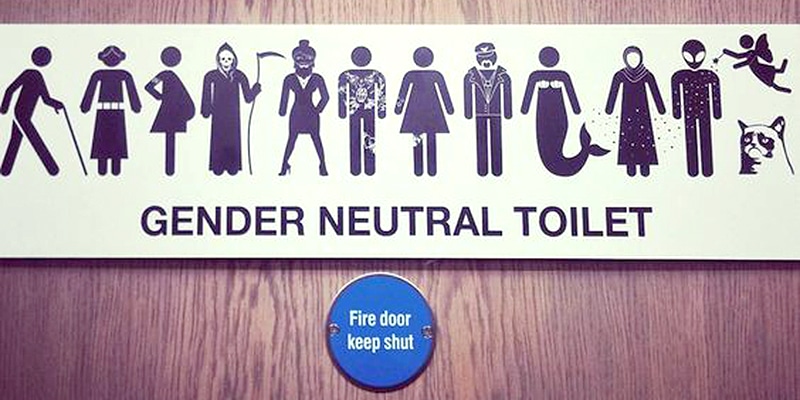 Gender Neutral Toilet Signage