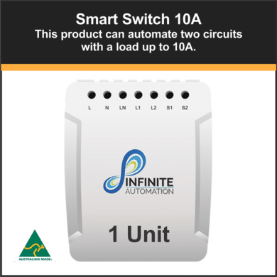 Smart Home Automation Smart Switch 10 Amp 1 Unit