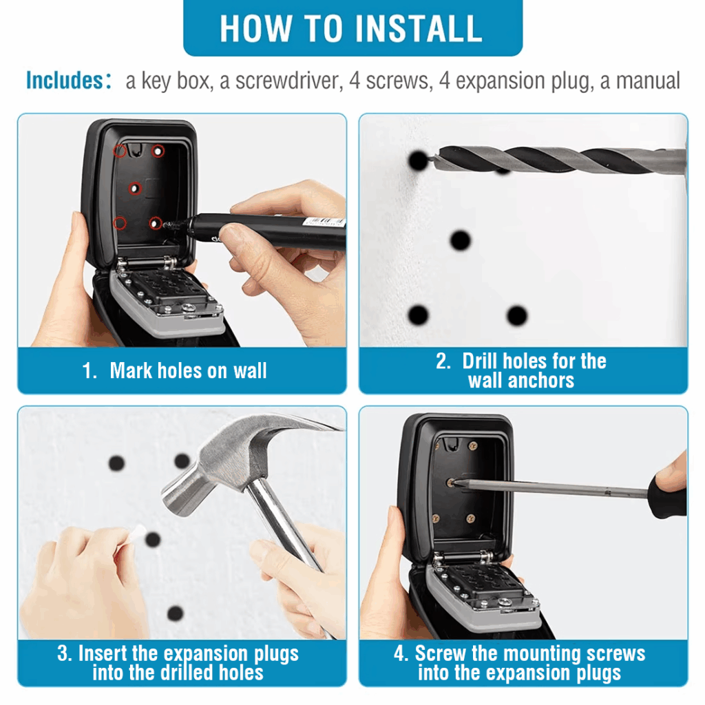 Key Safe Mounting