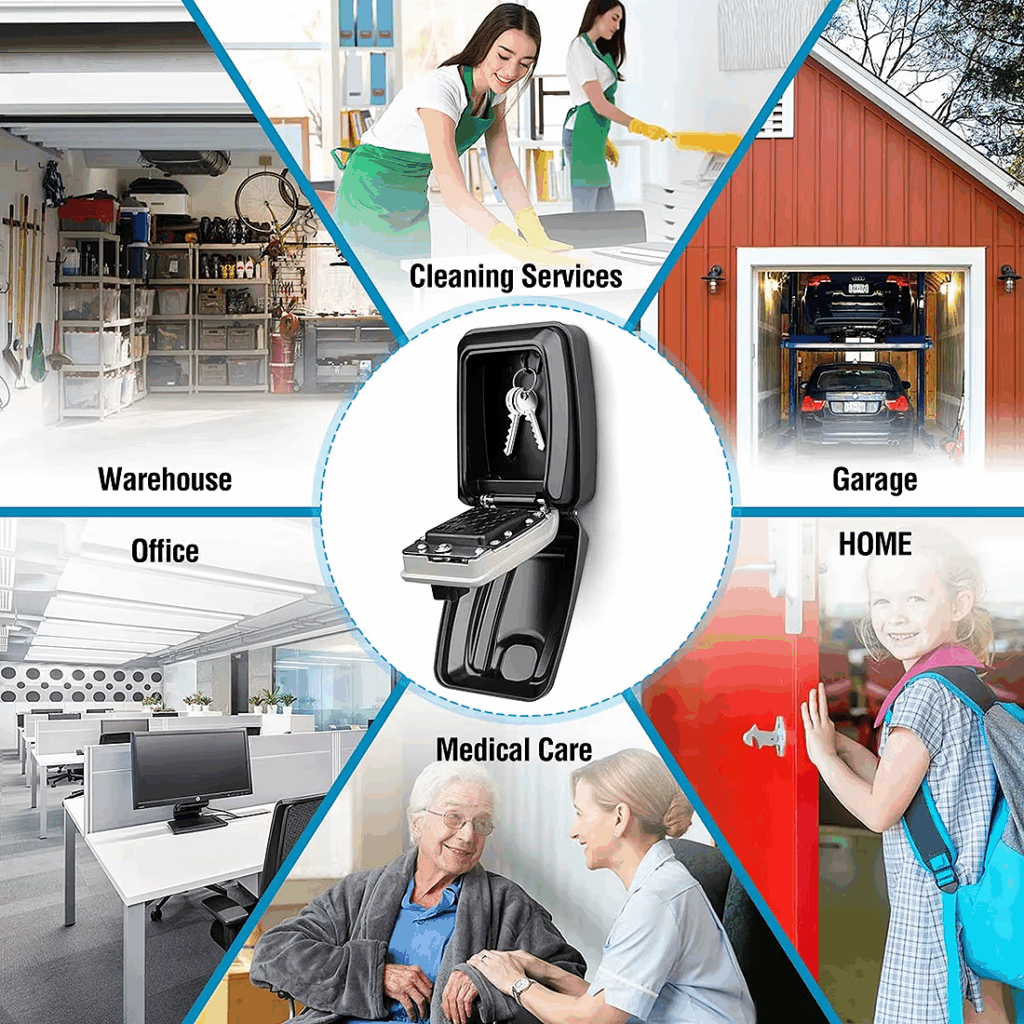 Key Safe Tv Keysafe: Ultra Tough Secure Wall-Mounted Key Storage Solution