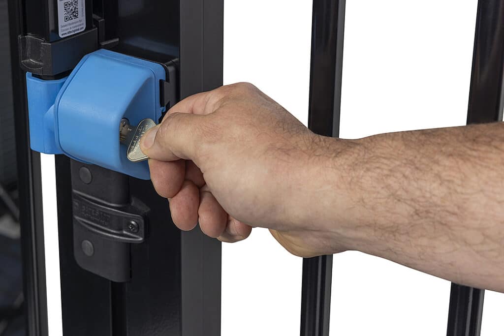 Using AccessLatch MKII with MLAK Key with Front Approach